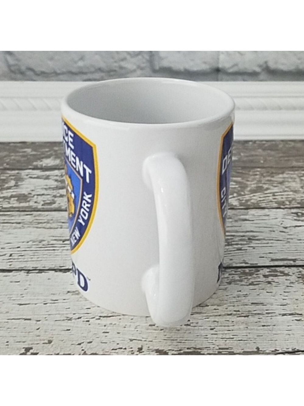 Set of 2 NYPD shield coffee mugs - Picture 5 of 8